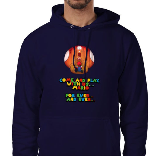 Super Mario x The Shinning - Come Play With Us Value Hoodie