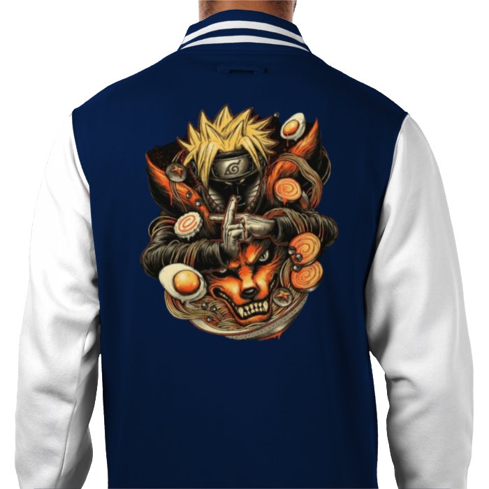 Naruto - 9 Tails Ramen Varsity Jacket