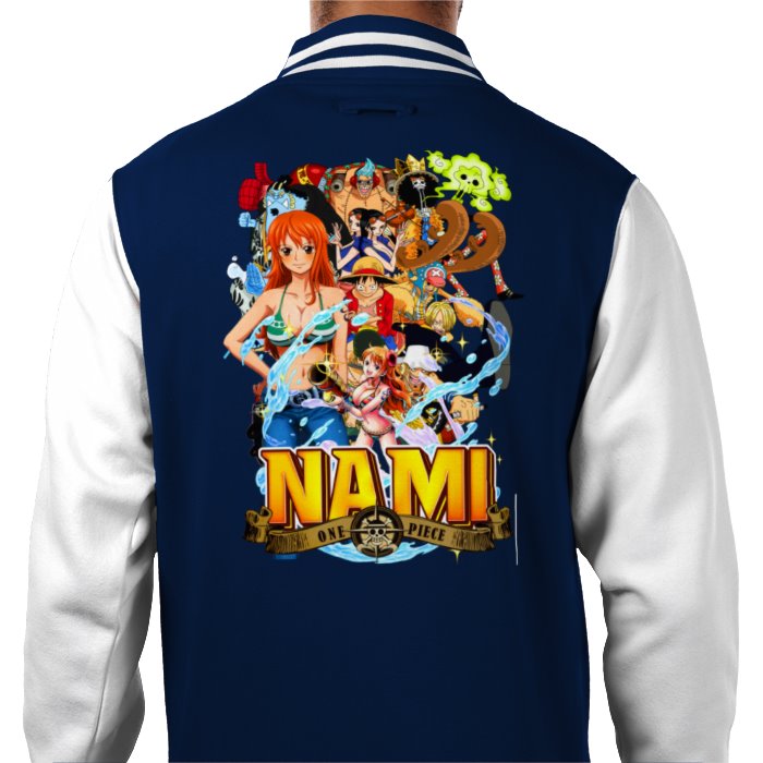 One Piece - Nami Theme 2 Varsity Jacket