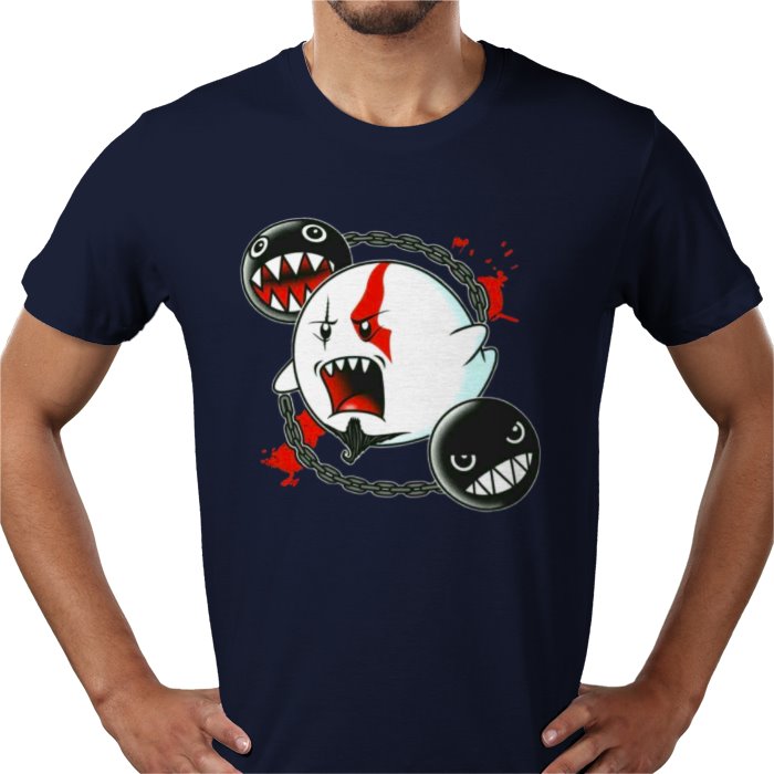 Super Mario x God Of War - Ghost Of War T-Shirt