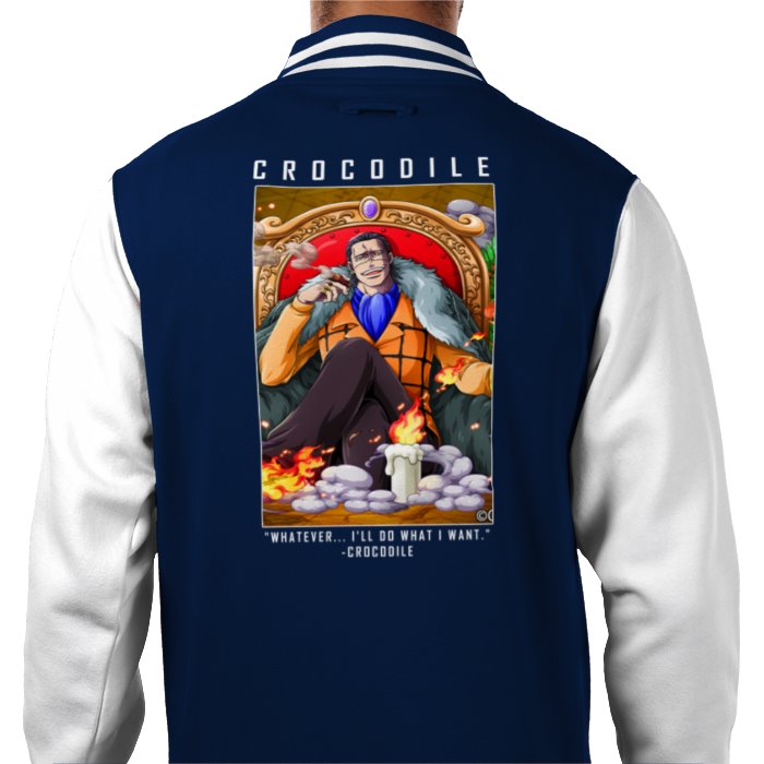 One Piece - Crocodile Theme 1 Varsity Jacket