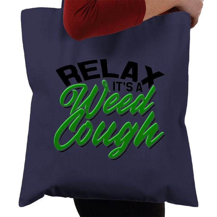 Weed Cough Tote Bag