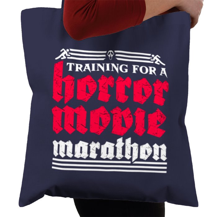 Horror Movie Marathon Tote Bag