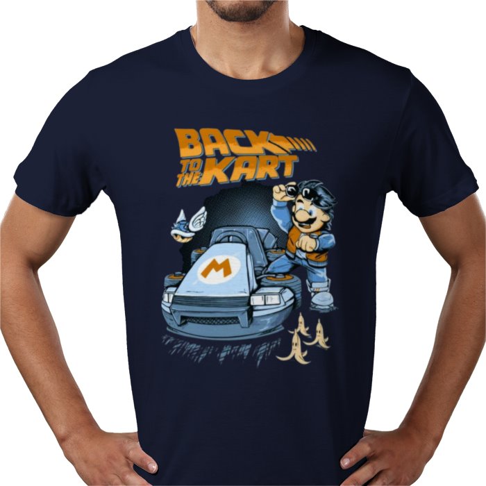 Mario Kart & Back To The Future - Back To The Kart T-Shirt