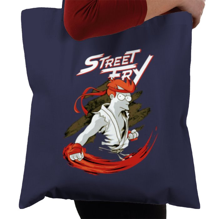 Futurama x Street Fighter - Street Fry Tote Bag