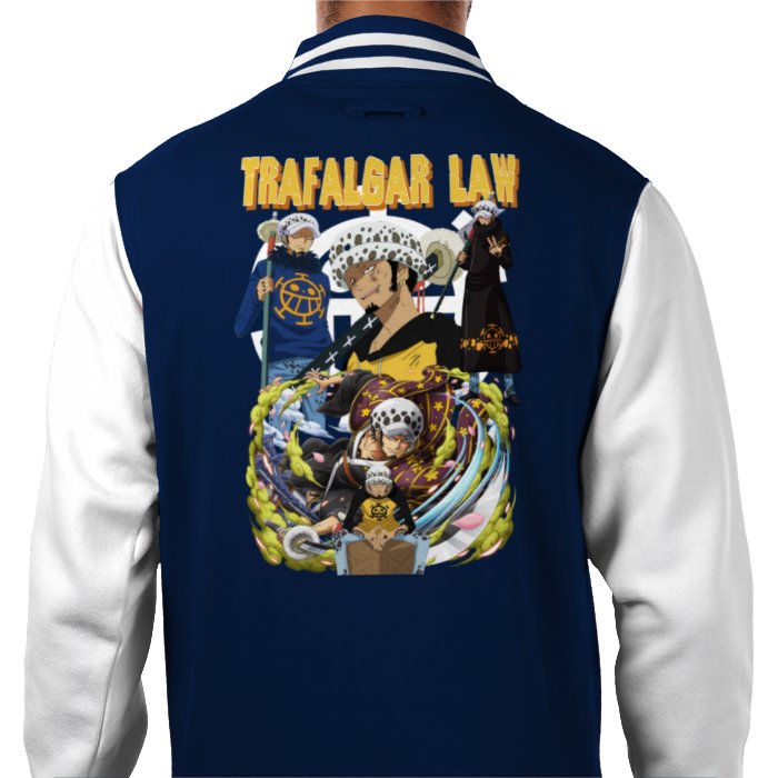 One Piece - Law Theme 1 Varsity Jacket