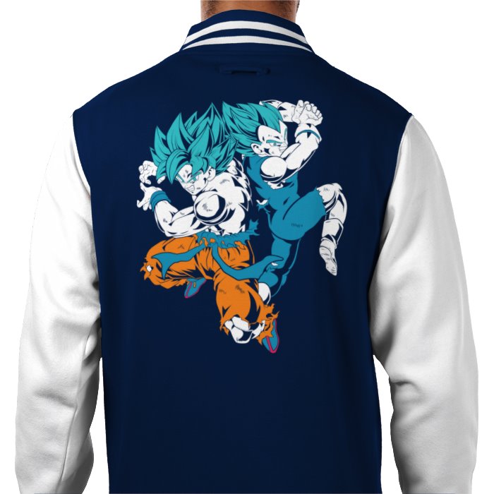 Dragon Ball Z - Saiyan Theme 4 Varsity Jacket