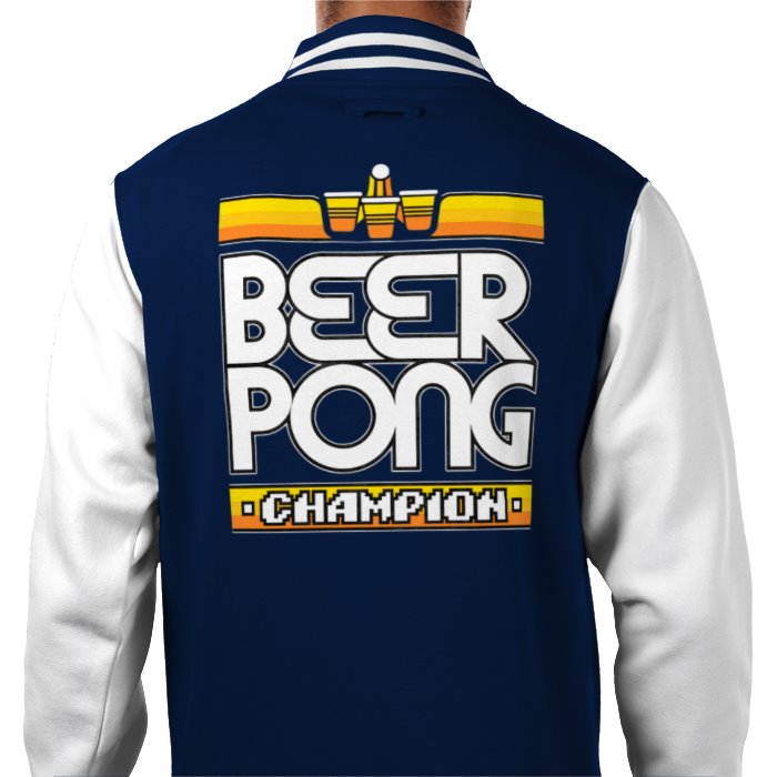 Beer Pong Varsity Jacket