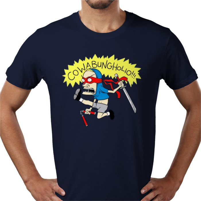 Beavis & Butt Head x Teenage Mutant Ninja Turtles - CowaBungHolio T-shirt