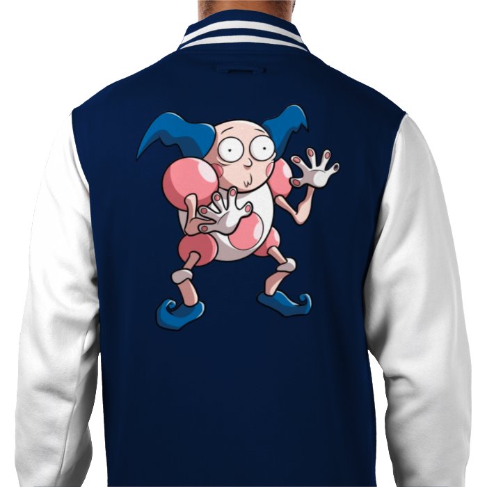 Rick & Morty & Pokémon - Mr Mime Varsity Jacket