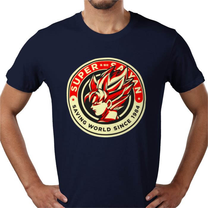 Dragonball Z - Goku Badge T-shirt