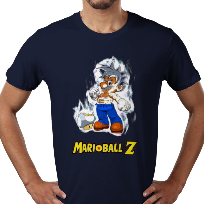 Super Mario x Dragonball Z - Ultra Instinct Mario T-shirt