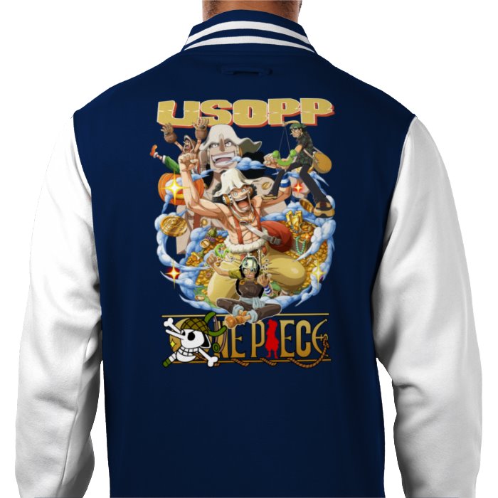 One Piece - Usopp Theme 1 Varsity Jacket