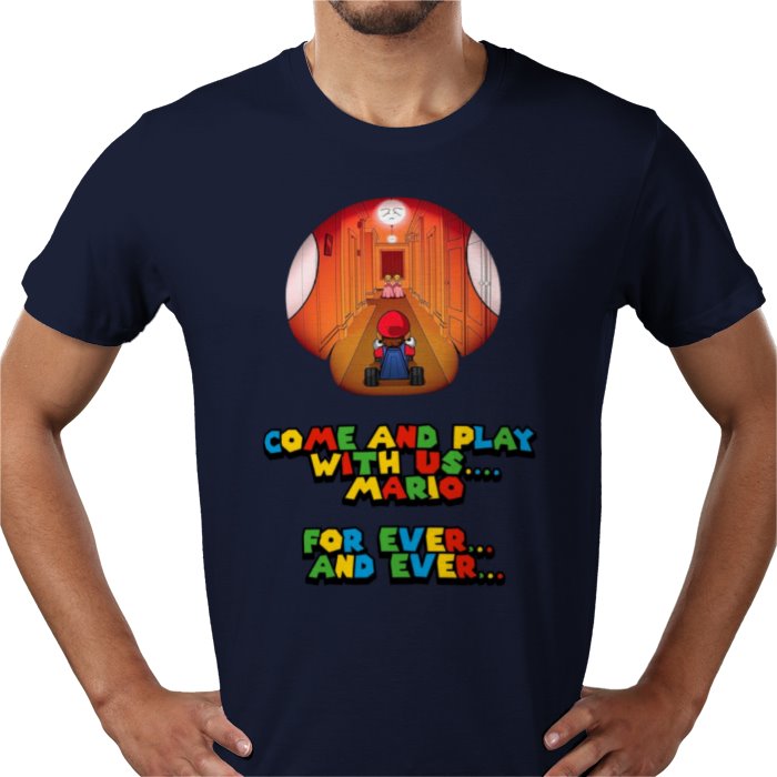 Super Mario x The Shining - Come Play With Us T-shirt