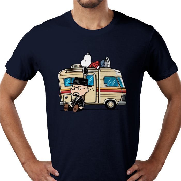 Peanuts x Breaking Bad Parody T-Shirt