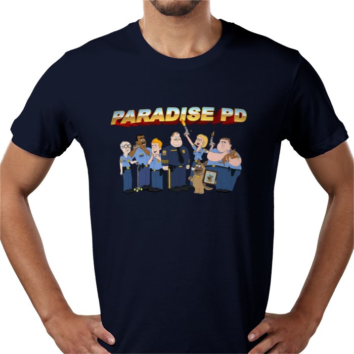 Paradise PD Character Crew T-Shirt