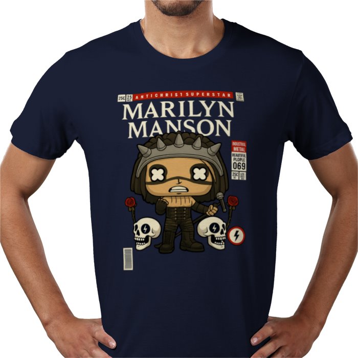Marylin Manson - Chibi Marylin T-Shirt