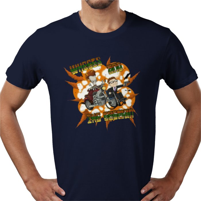 American Dad - Wheels And The Leg Man T-shirt