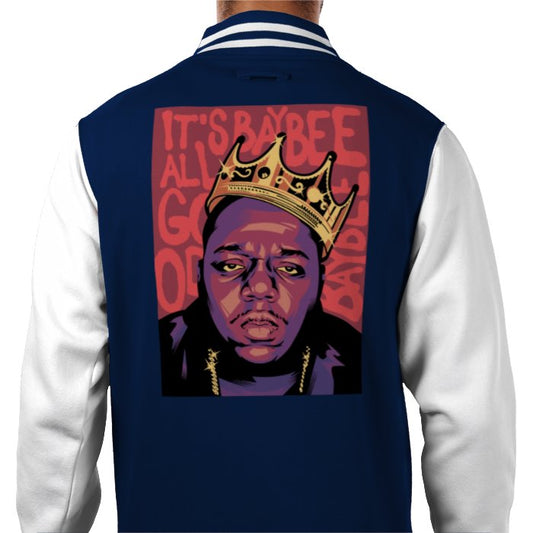 Biggie Smalls - Art Style Varsity Jacket