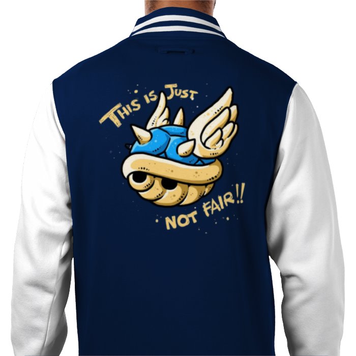 Super Mario Bro's - Blue Shell Varsity Jacket