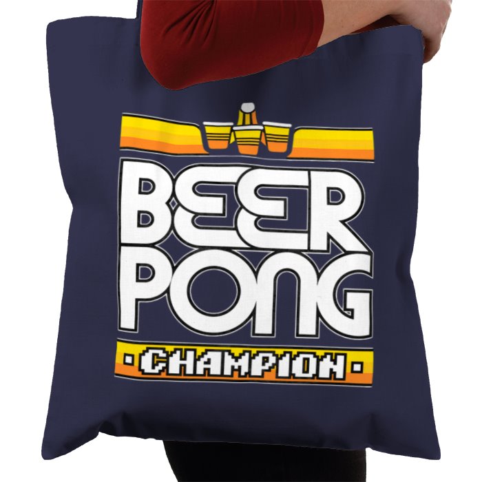 Beer Pong Tote Bag