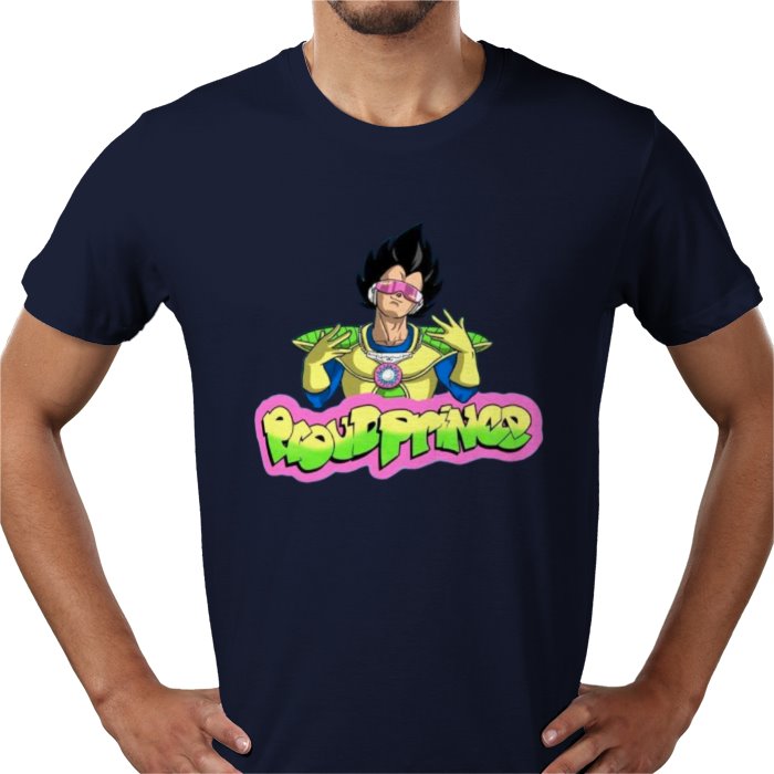 Dragonball Z & The Fresh Prince Of Bel Air - Proud Prince T-shirt