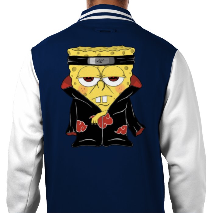 SpongeBob SquarePants & Naruto - SpongeBob Uchiha Varsity Jacket