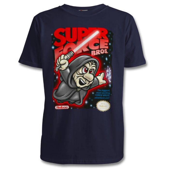 Super Mario Bro's & Star Wars - Super Force Bros T-shirt