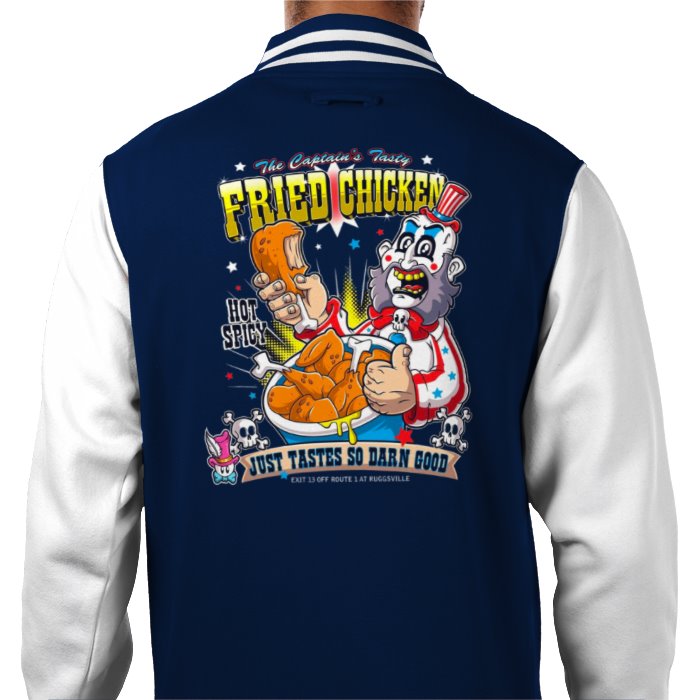 Captain Spaulding Fried Chicken Varsity Jacket