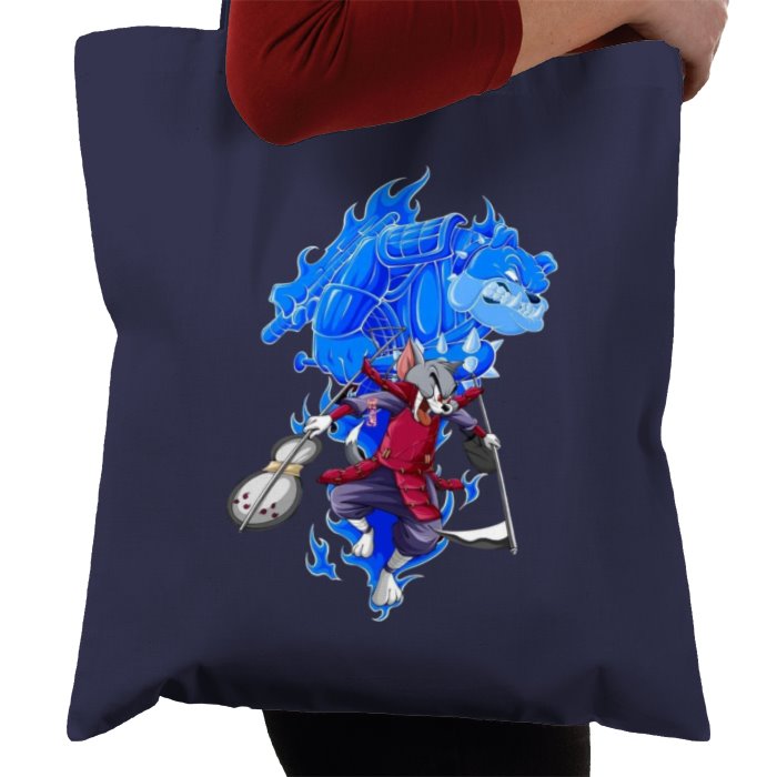 Tom & Jerry x Naruto - Tom/Madera Tote Bag