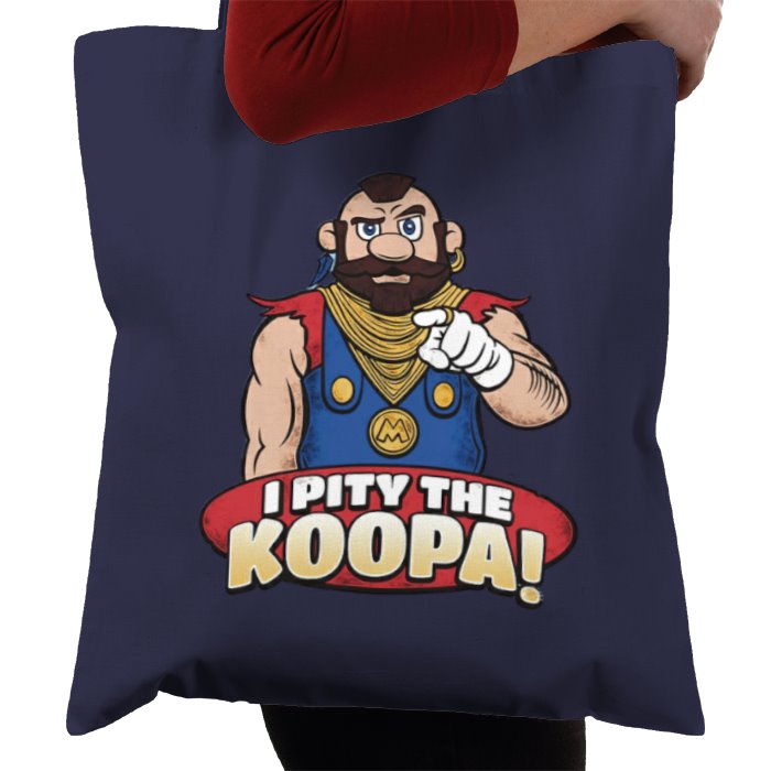 The A Team & Super Mario Bro's - I Pity The Koopa Tote Bag