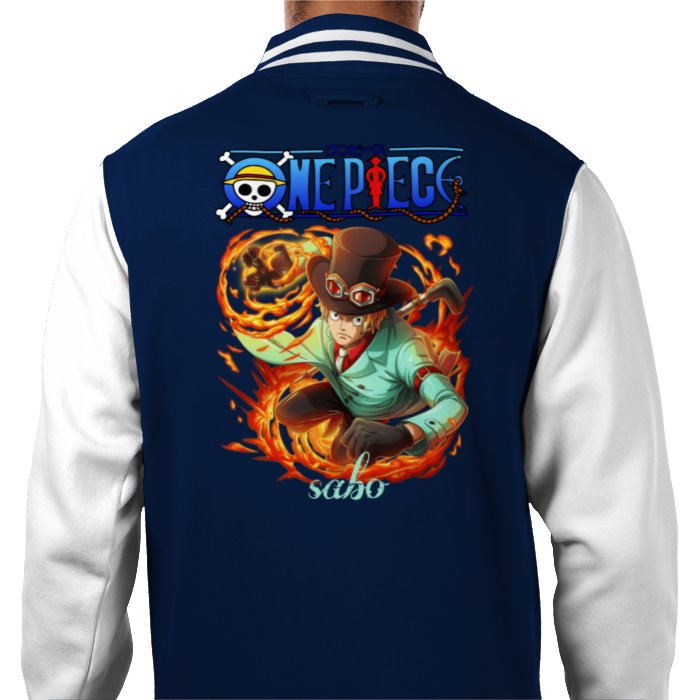 One Piece - Sabo Theme 1 Varsity Jacket