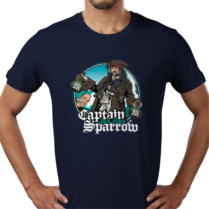 Jack Black x Pirates Of The Caribbean — Captain Jack Black Sparrow T-Shirt