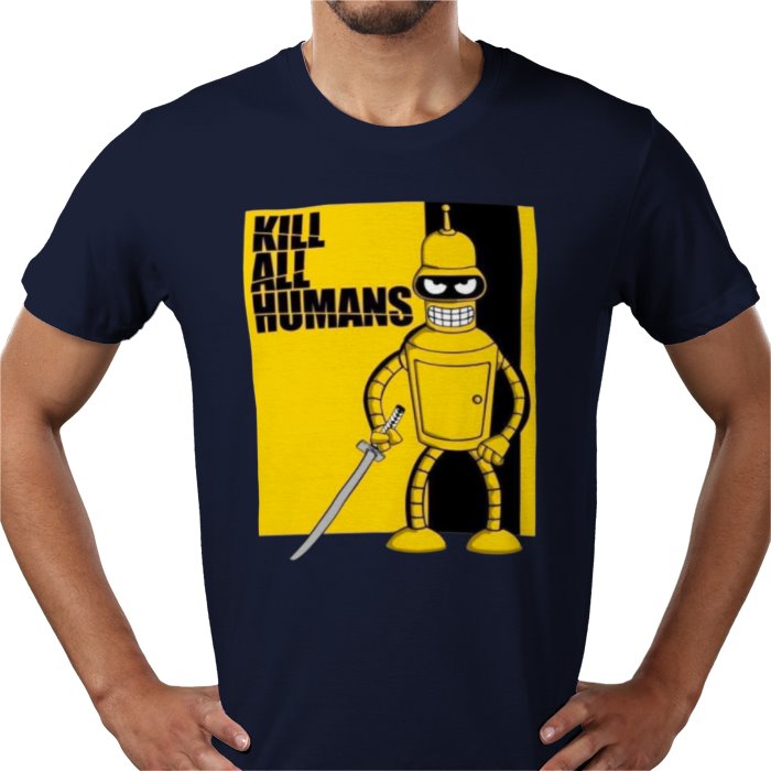 Futurama x Kill Bill - Kill All Humans T-shirt