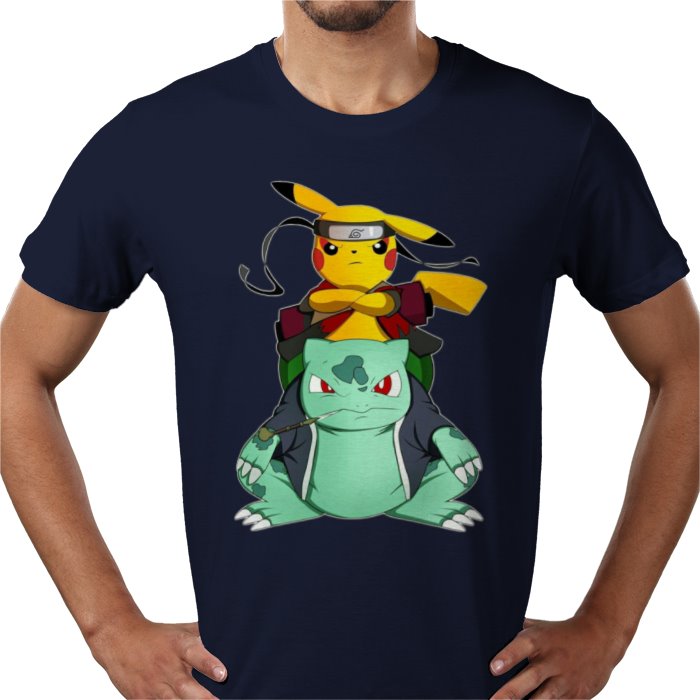 Pokémon & Naruto - Poke Ninjas T-shirt