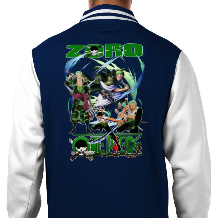 One Piece - Zorro Theme 1 Varsity Jacket