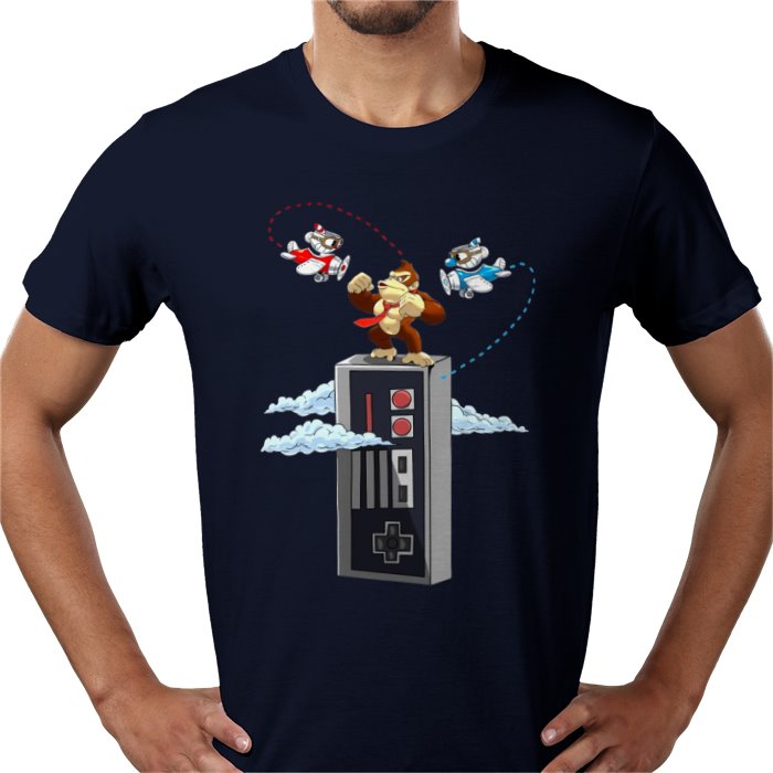 Donkey Kong x Cuphead x King Kong Parody - Kong Of New Donk T-Shirt