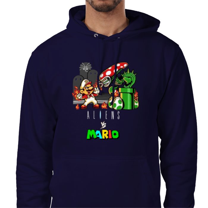 Super Mario x Aliens - Aliens Vs Mario Value Hoodie