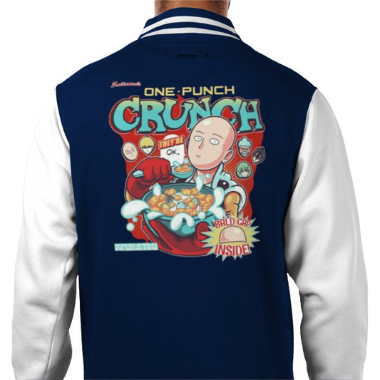 One Punch Man - One Crunch Varsity Jacket