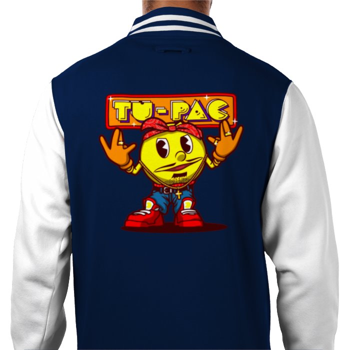 Pac Man & Tupac - Tu-Pac Varsity Jacket