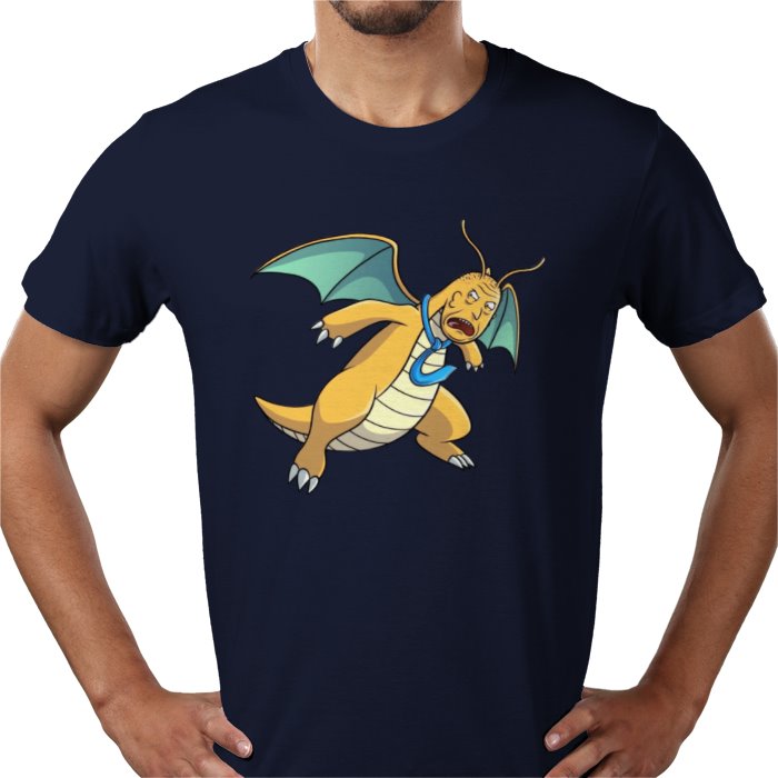 Rick & Morty & Pokémon - Dragonite T-shirt