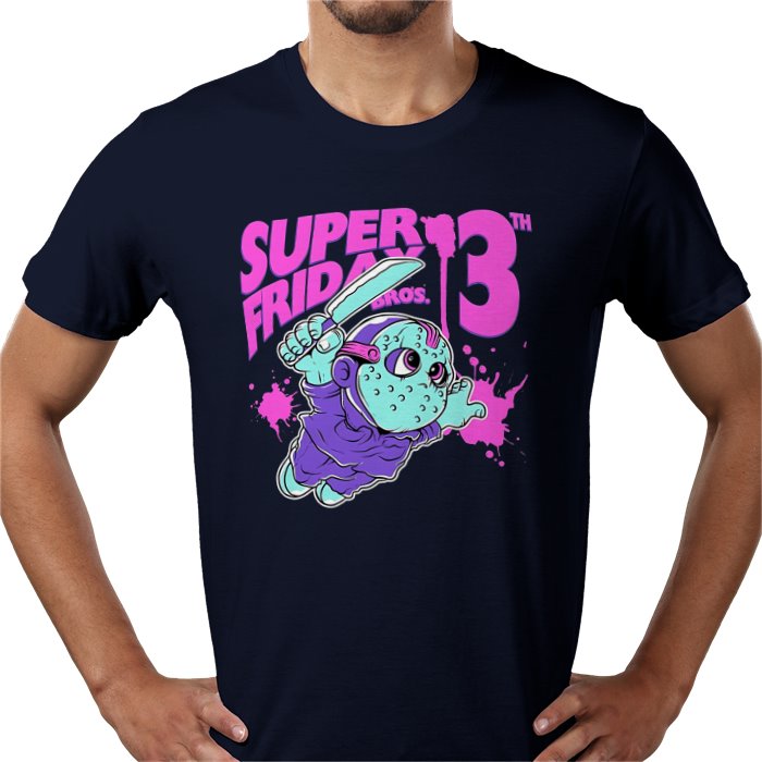 Friday 13th x Super Mario Bros - Super Friday 13th T Shirt