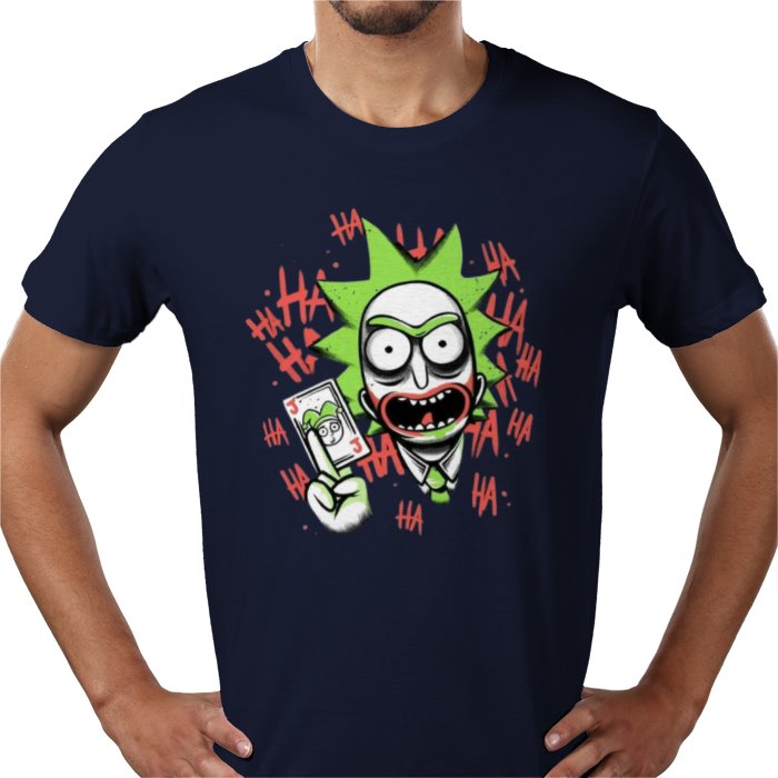 Rick & Morty & Batman - Laughing Rick T-shirt