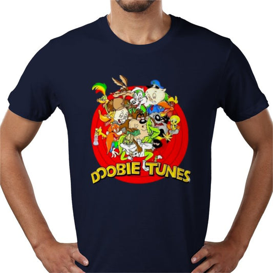 Looney Tunes Parody Doobie Tunes T-shirt