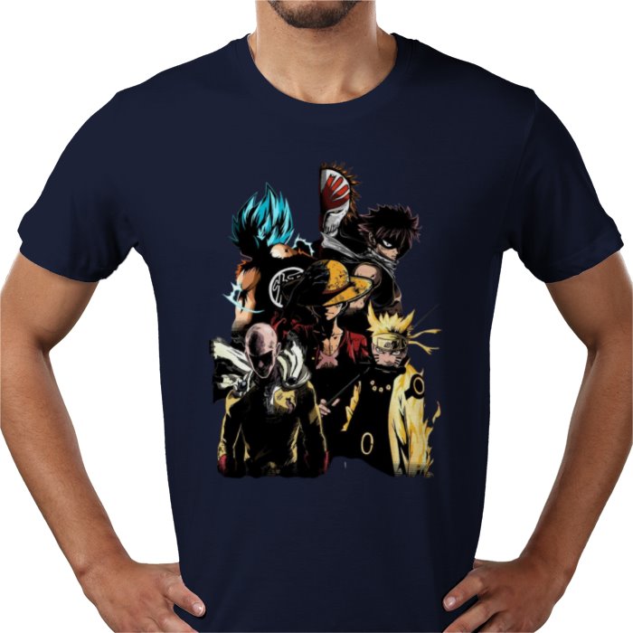 Anime - Heroes Crossover T-shirt