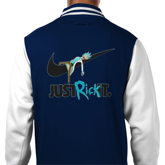 Rick & Morty - Just Rick It Varsity Jacket