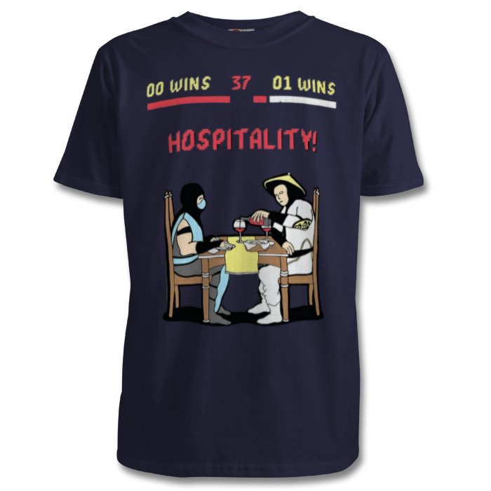 Mortal Kombat - Hospitality Wins T-shirt