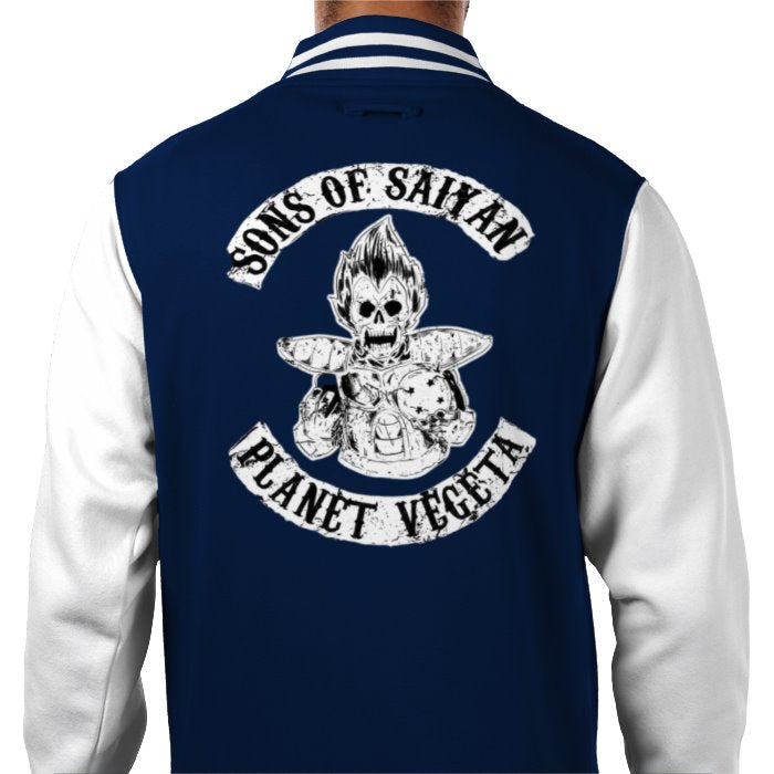 Dragon Ball Z & Sons Of Anarchy - Sons Of Saiyan Varsity Jacket