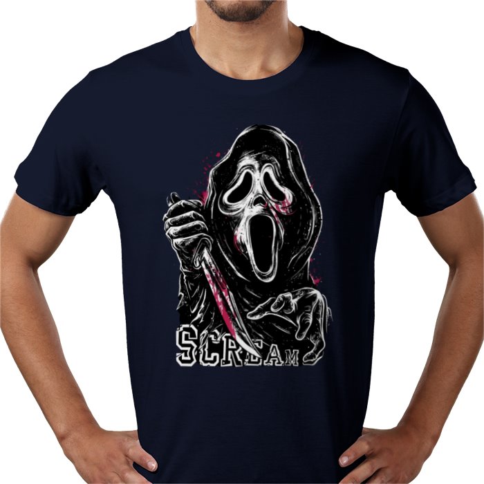 Scream Theme T Shirt
