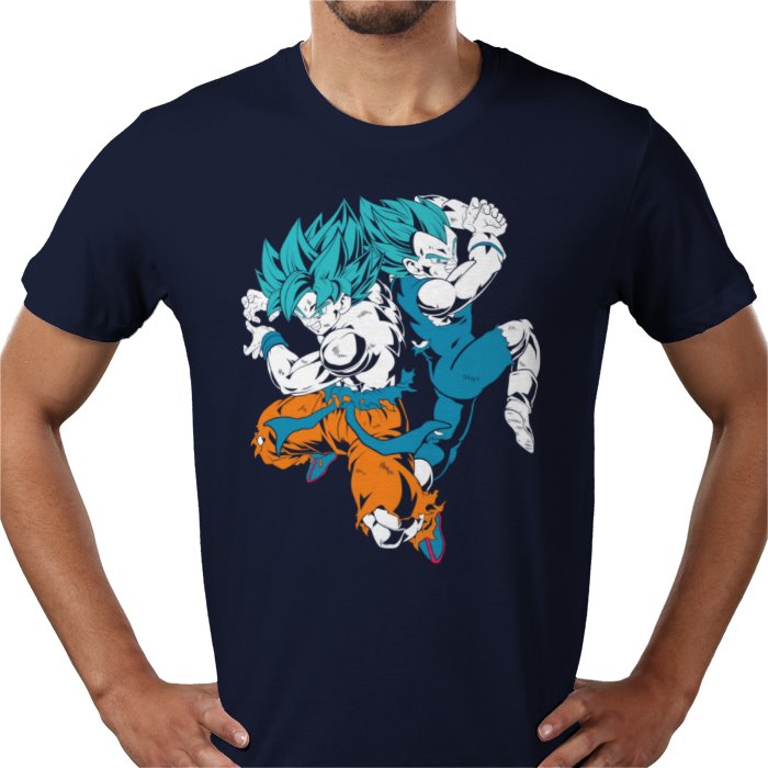 Dragonball Z - Saiyan Theme 4 T-shirt